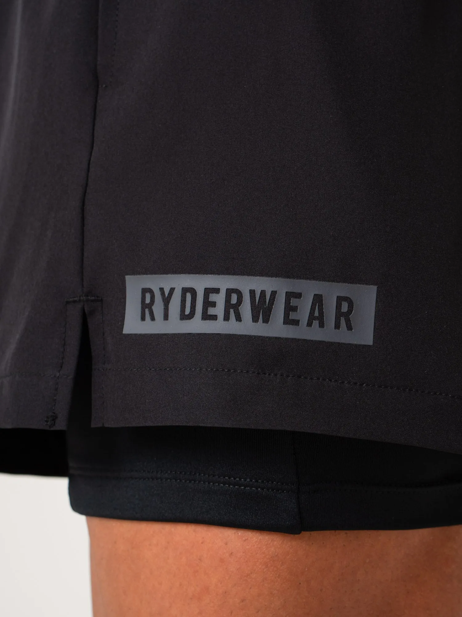 Pursuit 2 In 1 Training Shorts - Black activewear