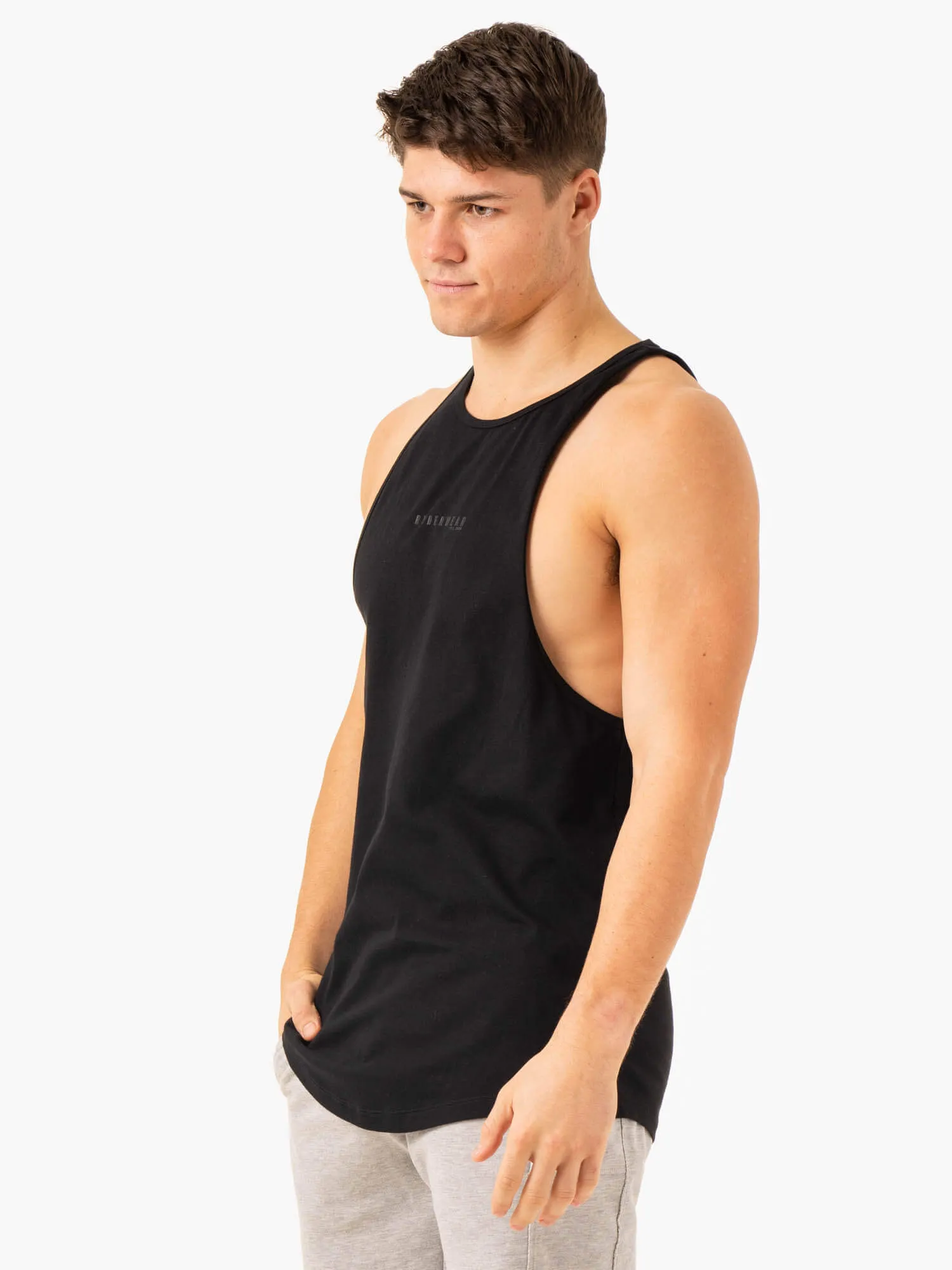 Pursuit Baller Tank - Black trendy style