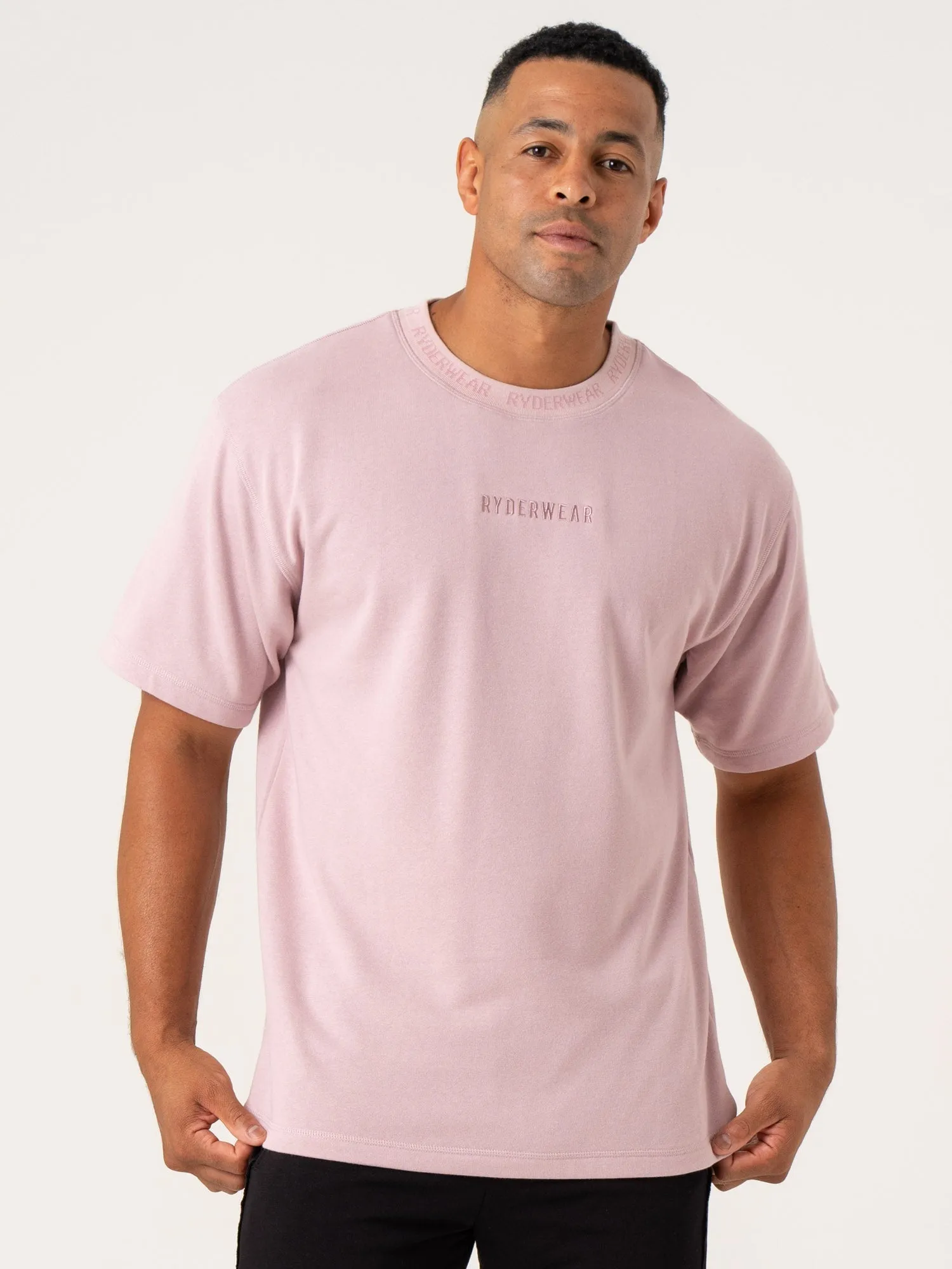 Pursuit Fleece T-Shirt - Cinder weekend wear