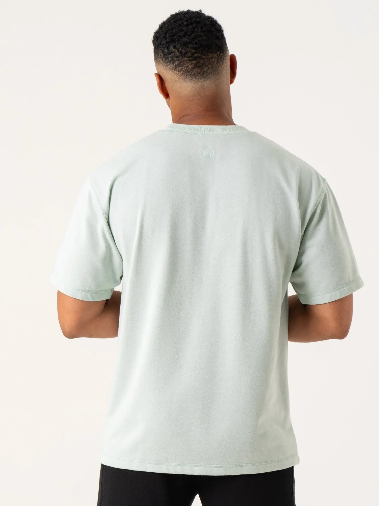 Pursuit Fleece T-Shirt - Spearmint casual style