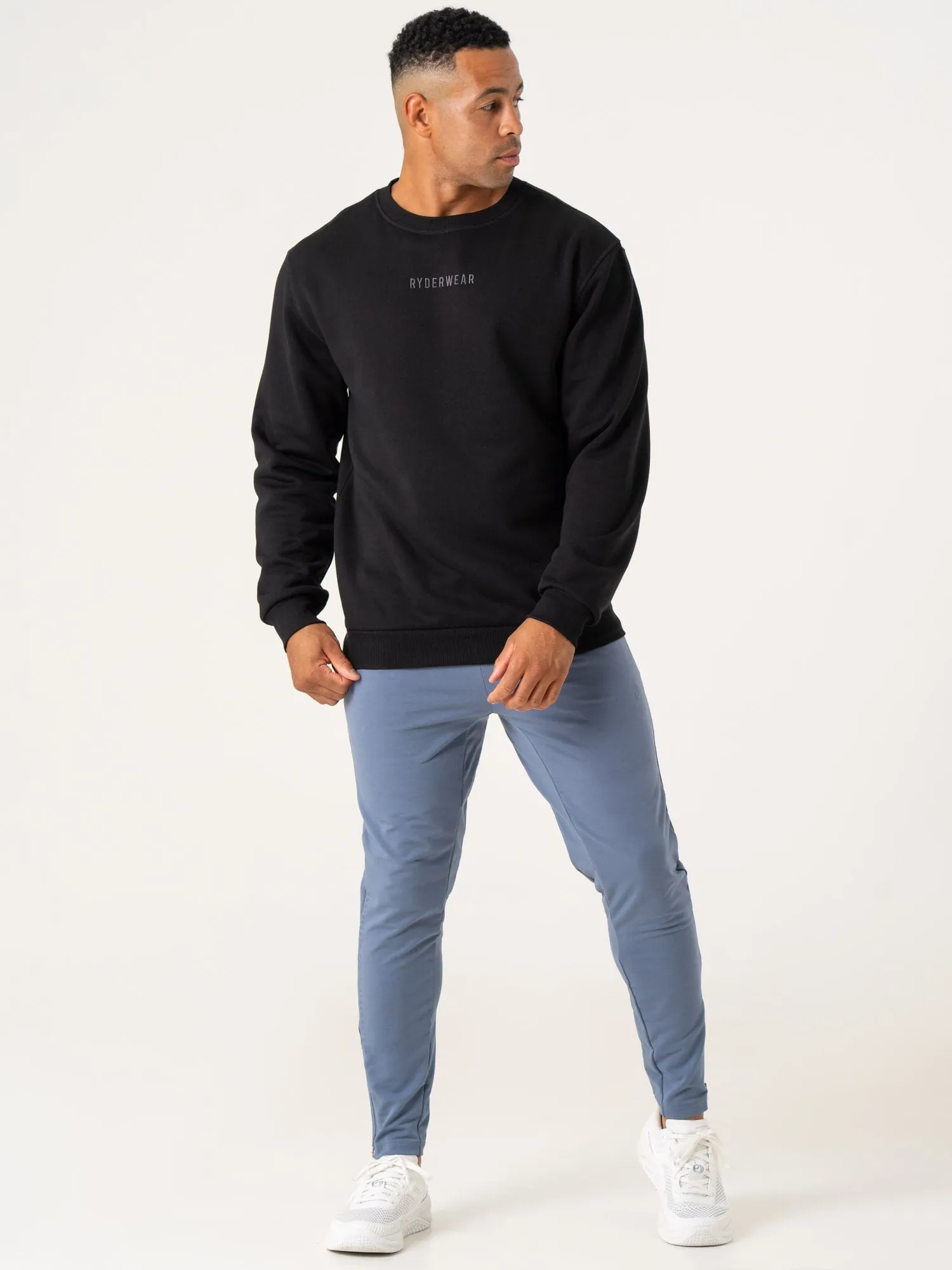 Pursuit Gym Track Pants - Denim Blue Fashion Trend
