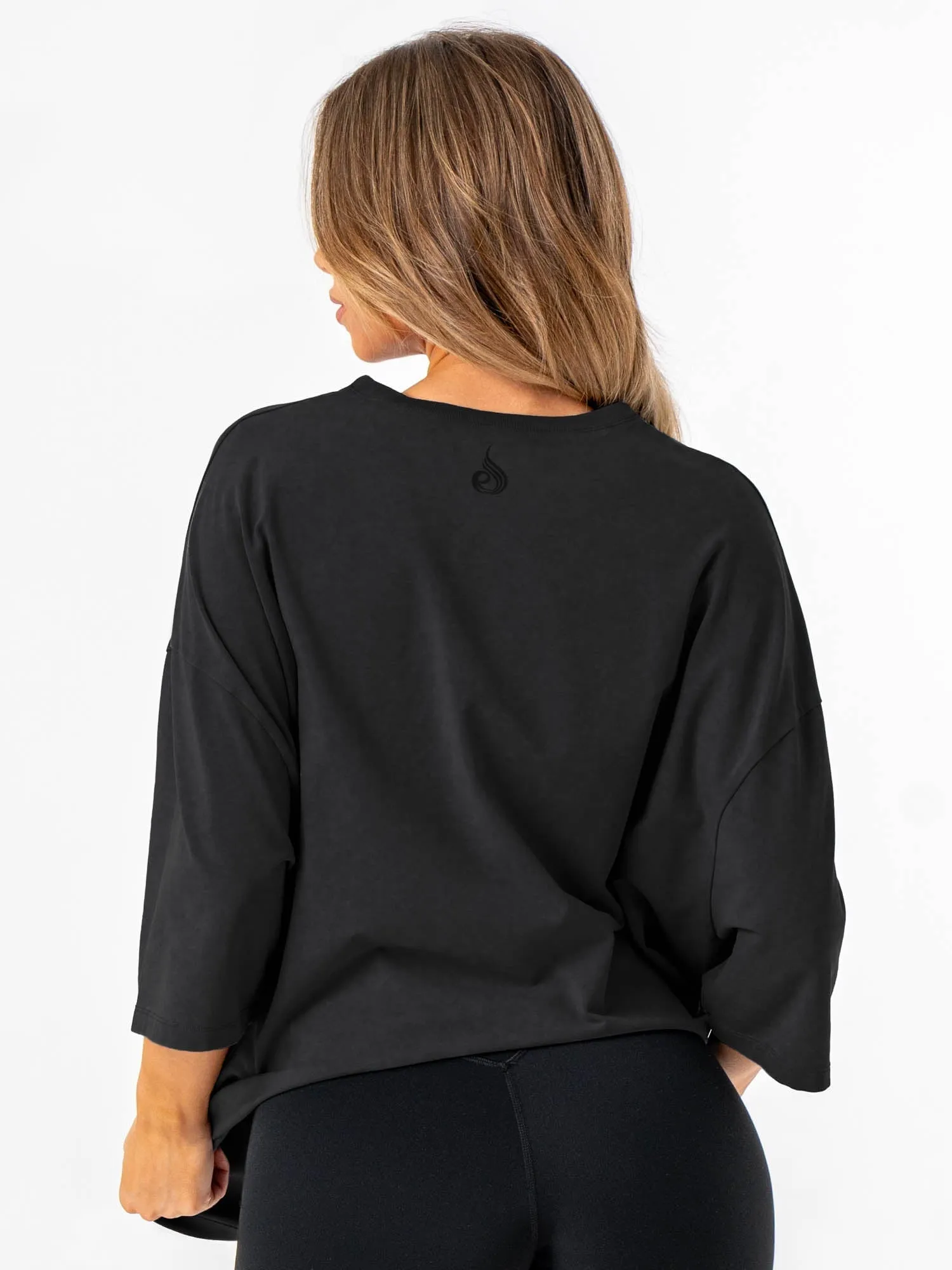Pursuit Oversized T-Shirt - Black Stonewash color choice