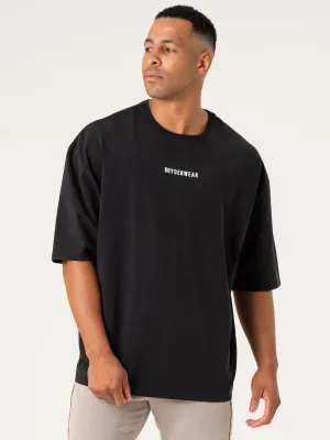 Pursuit Oversized T-Shirt - Black Stonewash outdoor vibe