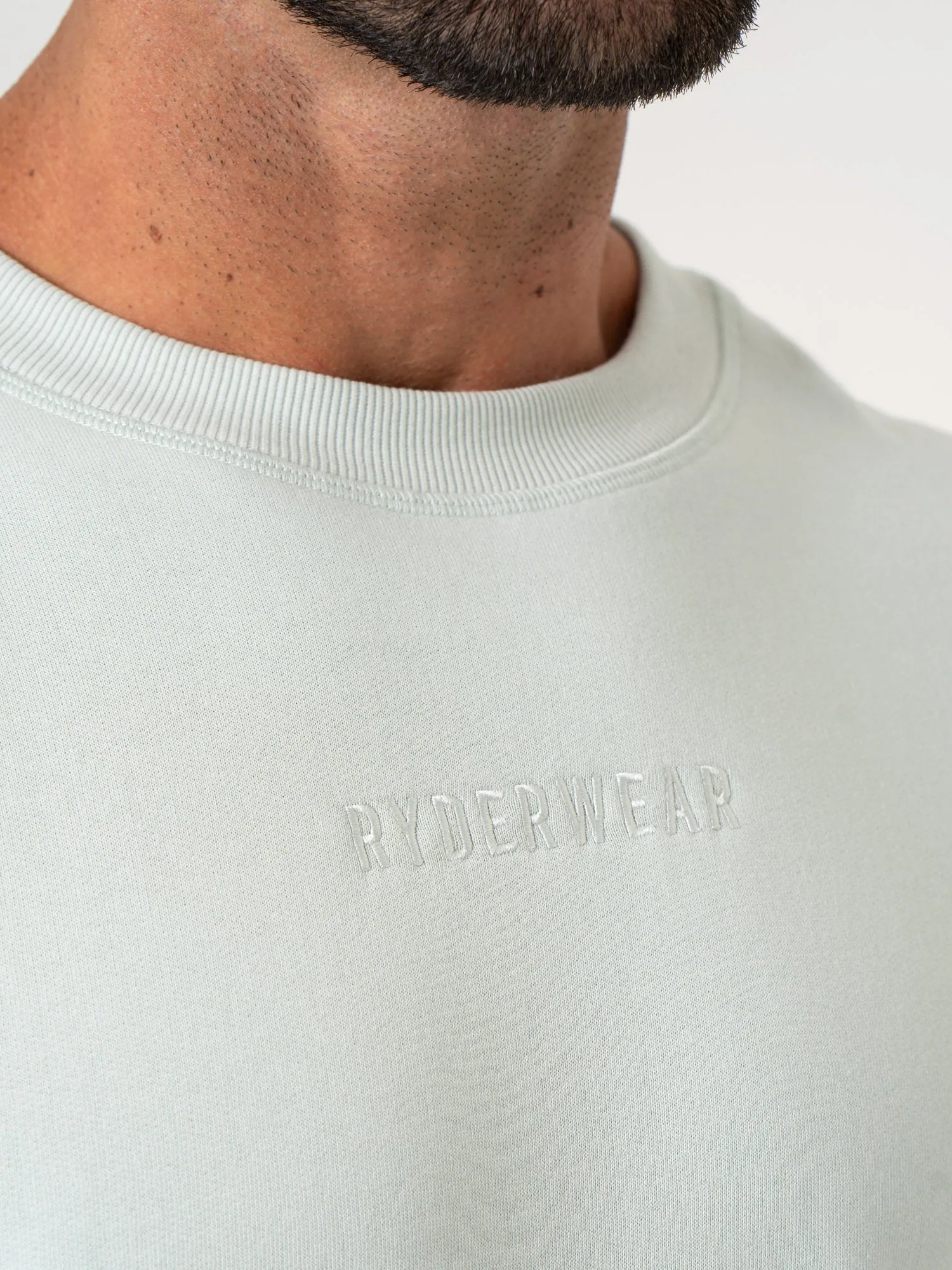 Pursuit Pullover - Spearmint functional fabric