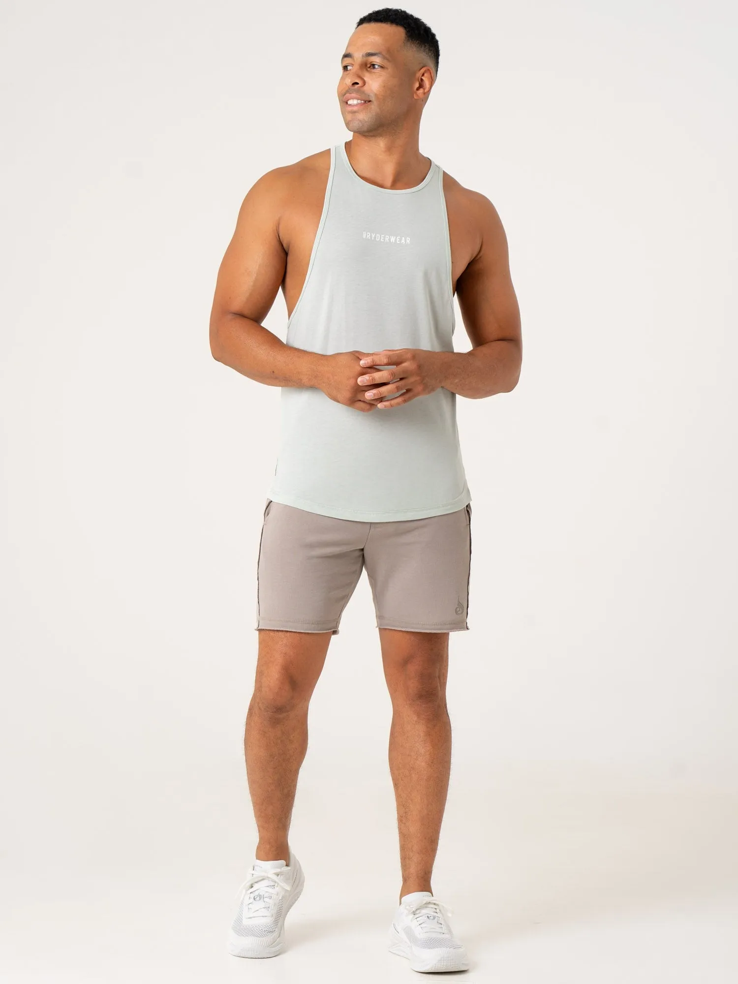 Pursuit Tank - Spearmint moisture wicking