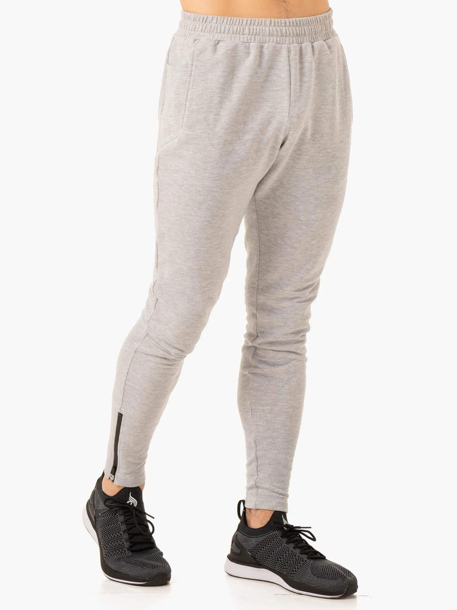 Pursuit Track Pants - Light Grey Marl Quick Dry Tech