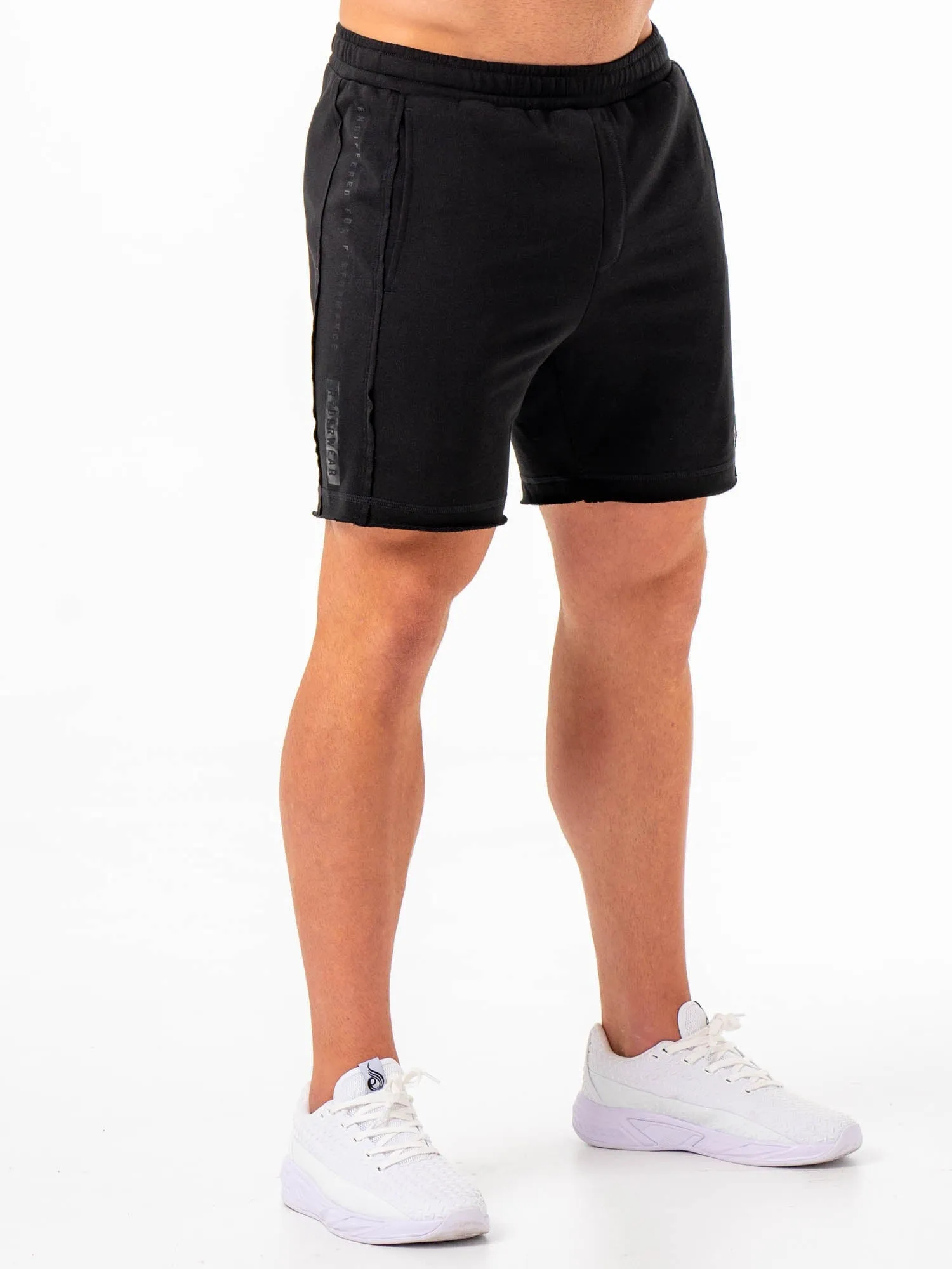 Pursuit Track Shorts - Black recovery gear