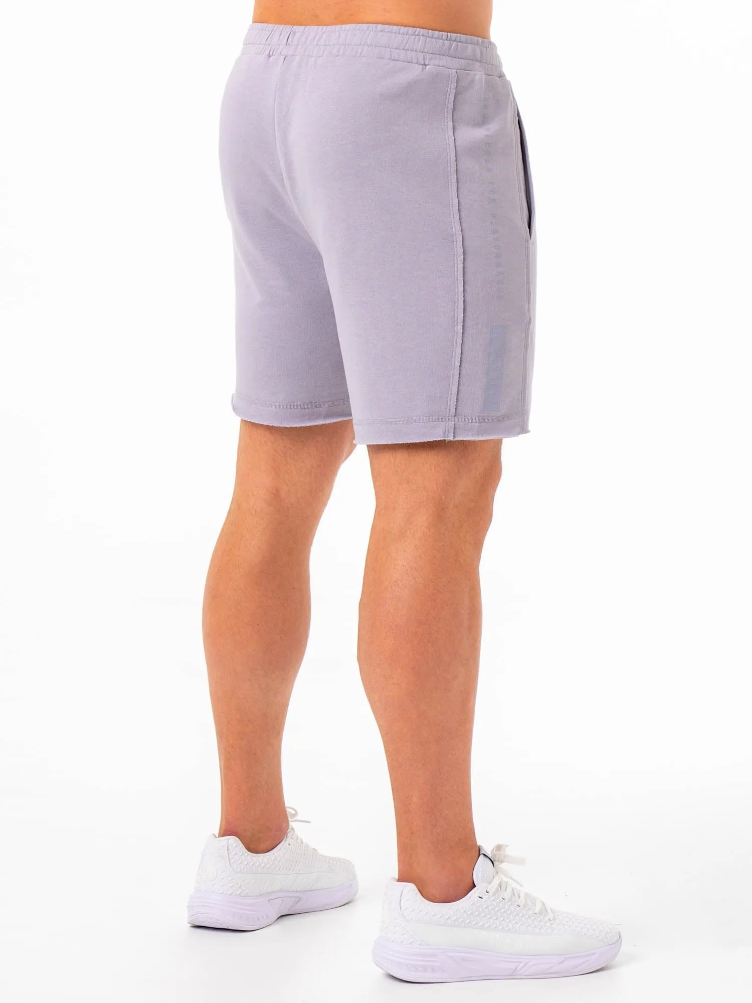 Pursuit Track Shorts - Lavender gym gear