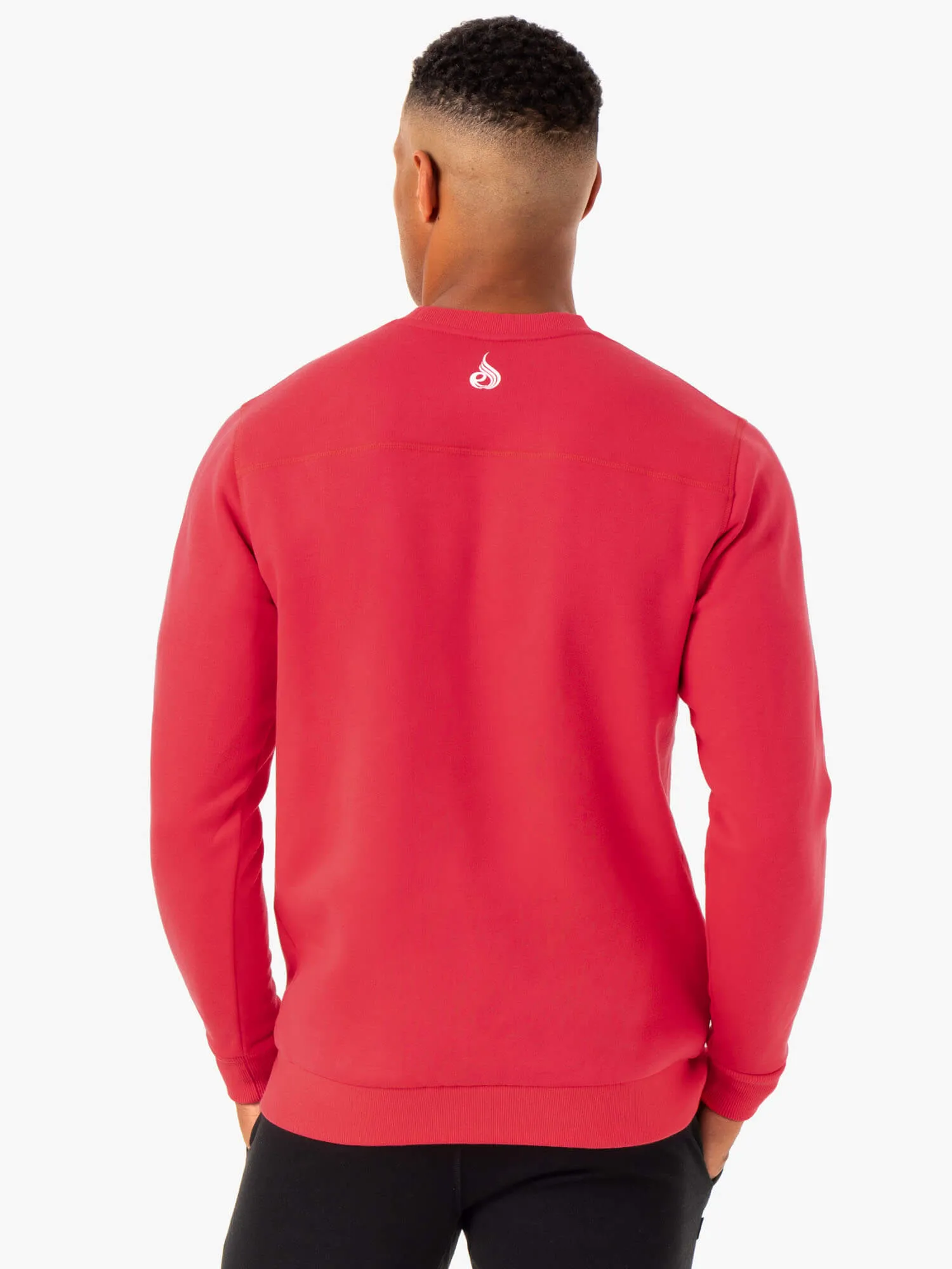 Recharge Pullover - Red travel comfort
