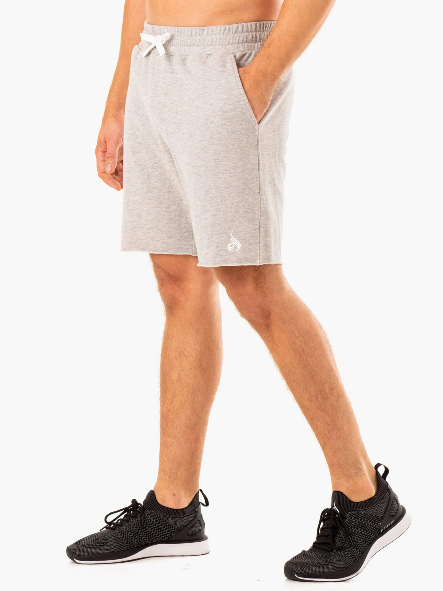 Recharge Track Gym Short - Grey Marl fitness motivation