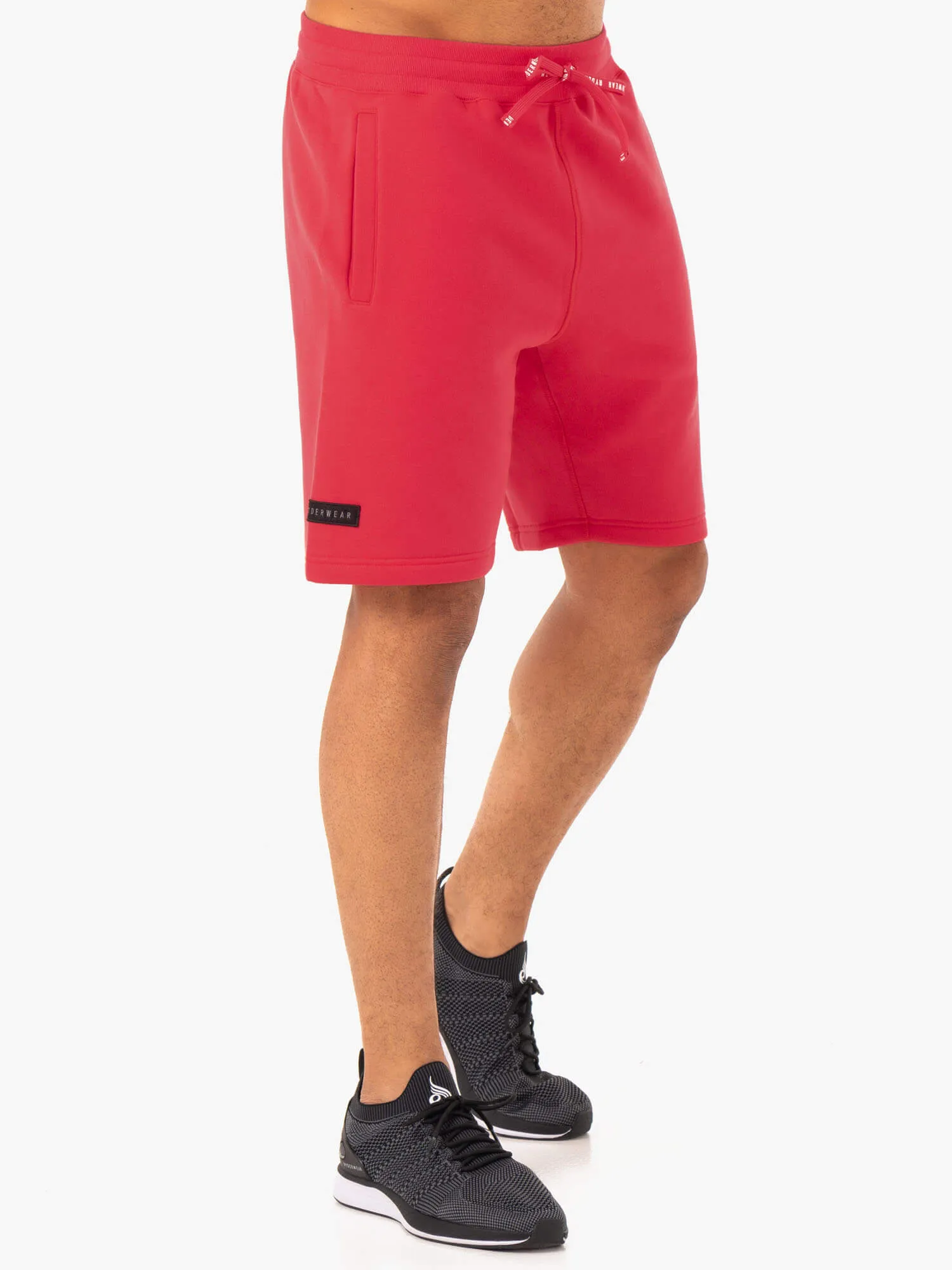 Recharge Track Short - Red workout intensity