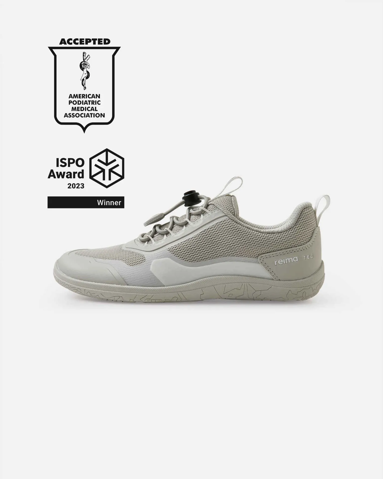 Reima Boy's and Girl's ReimaTec Waterproof Barefoot Shoes, Tallustelu - Stone Beige weekend mode