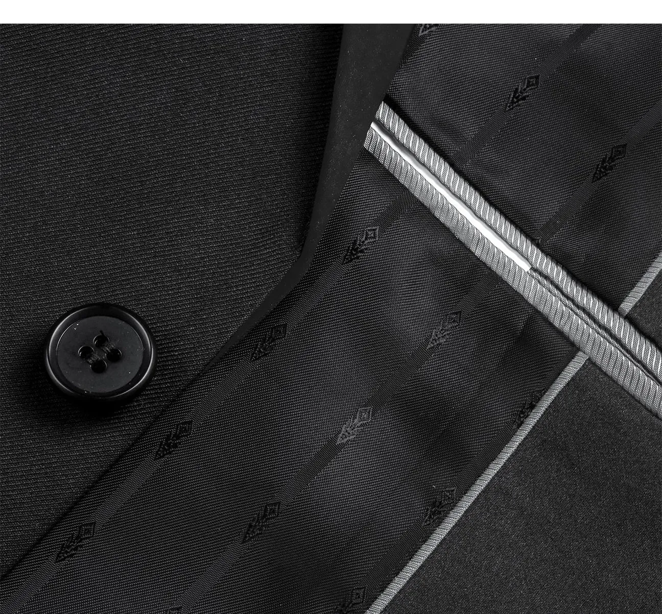 Renoir 201-1 Men's Slim Fit 2-Piece Shawl Lapel Slim Fit Tuxedo Suit gentleman charm