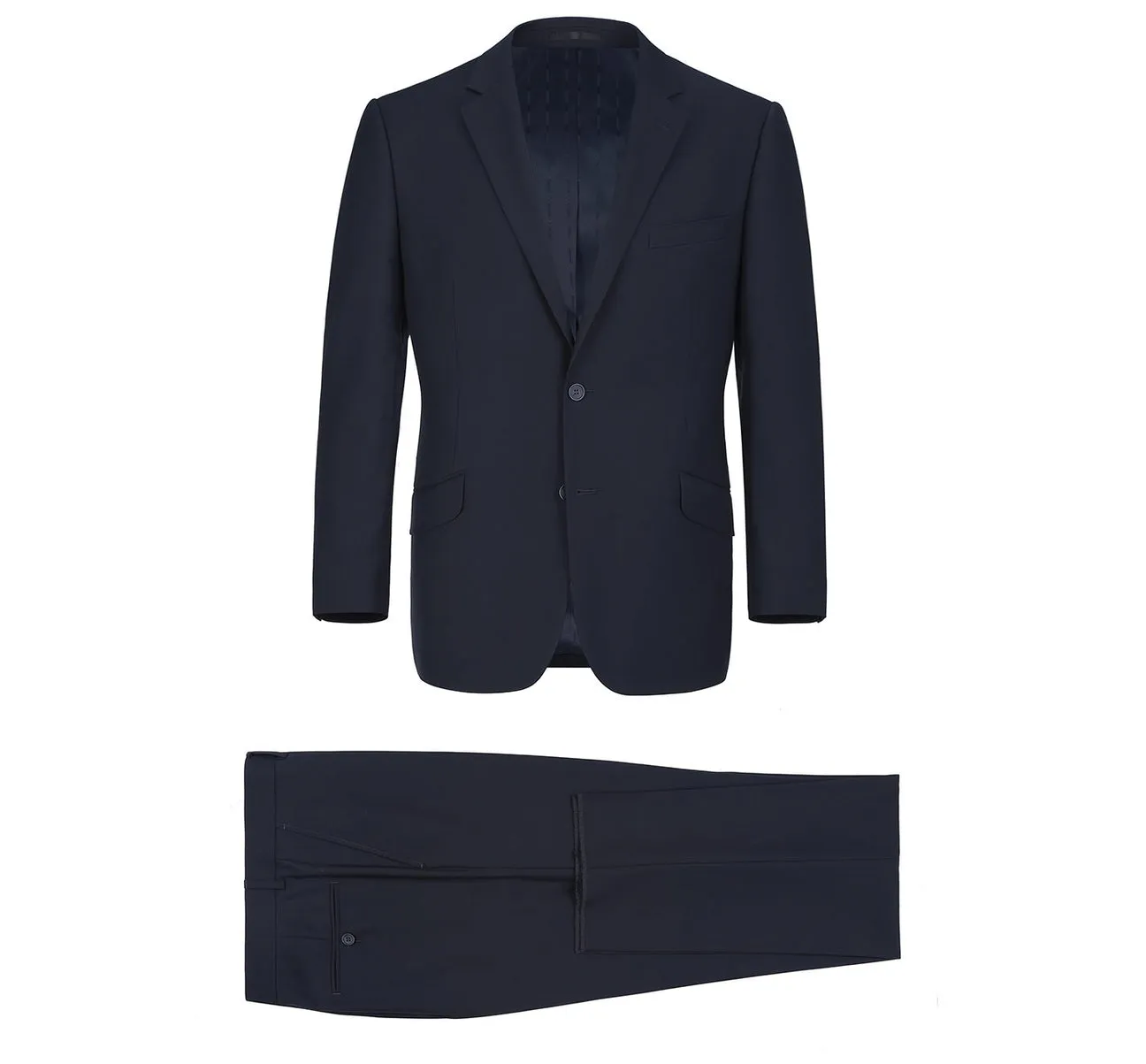 Renoir 201-2 Men's 2-Piece Single Breasted Notch Lapel Slim Fit Suit formal outfit ideas