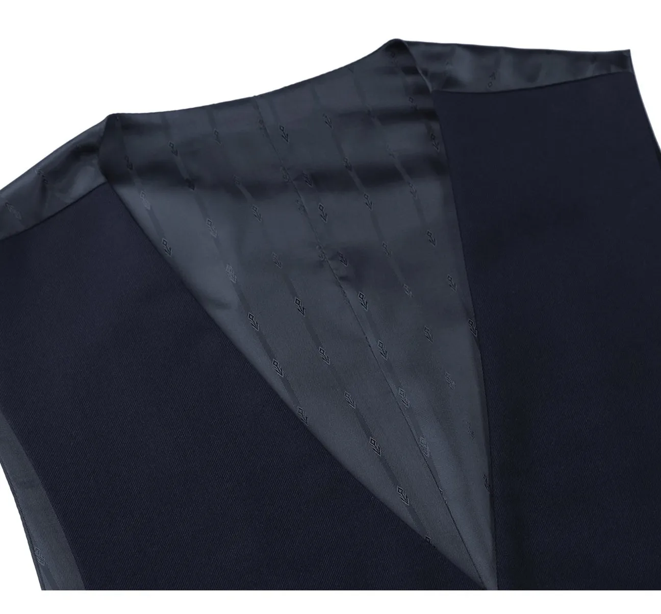 Renoir 201-2 Men's Classic Fit Suit Separate Vest - Navy Fashion Taste