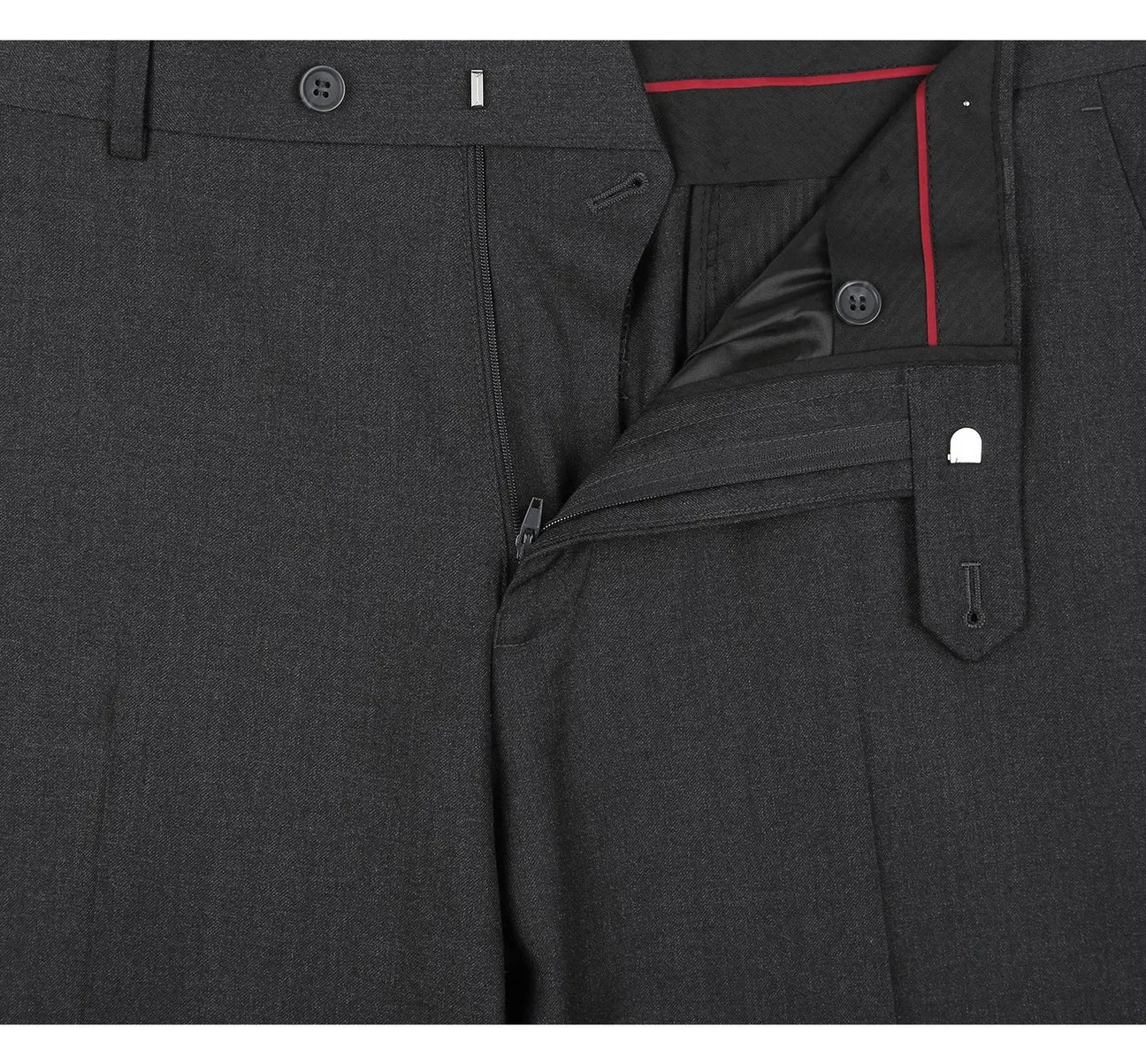 Renoir 202-1 Men's 2-Piece Single Breasted Notch Lapel Slim Fit Suit formal occasion wear