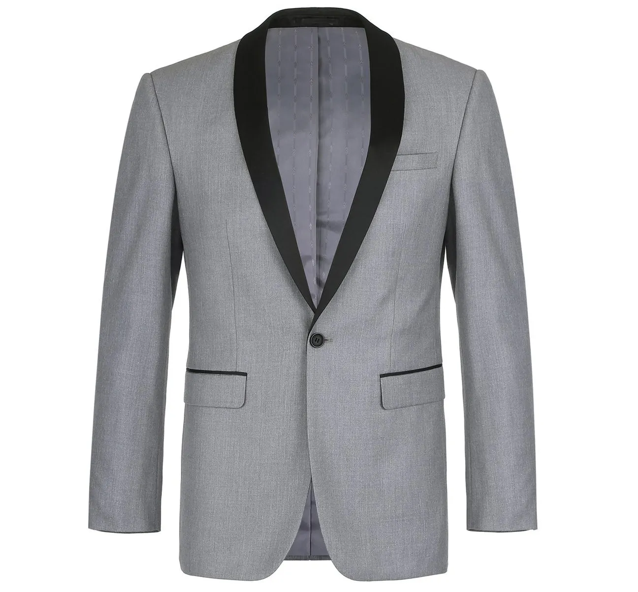 Renoir 202-2 Men's Slim Fit 2-Piece Shawl Lapel Slim Fit Tuxedo luxury dinner