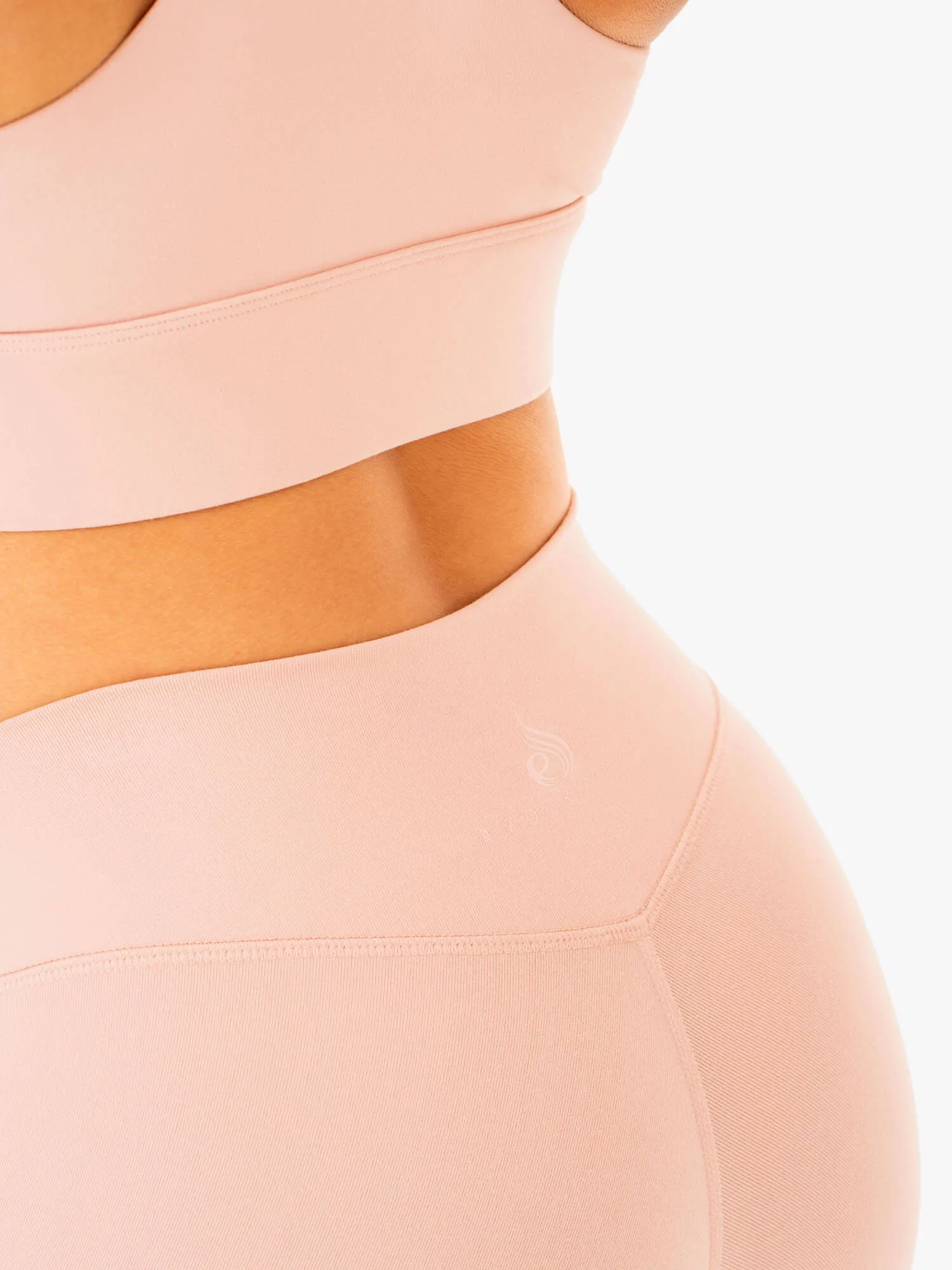 Replay High Waisted Leggings - Nude Soft touch