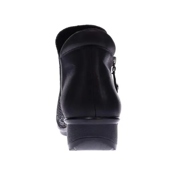 Revere Women's Damascus Bootie Wide Black wander light