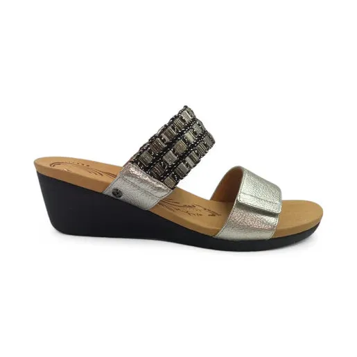 Revere Women's Sorrento Silver stable base