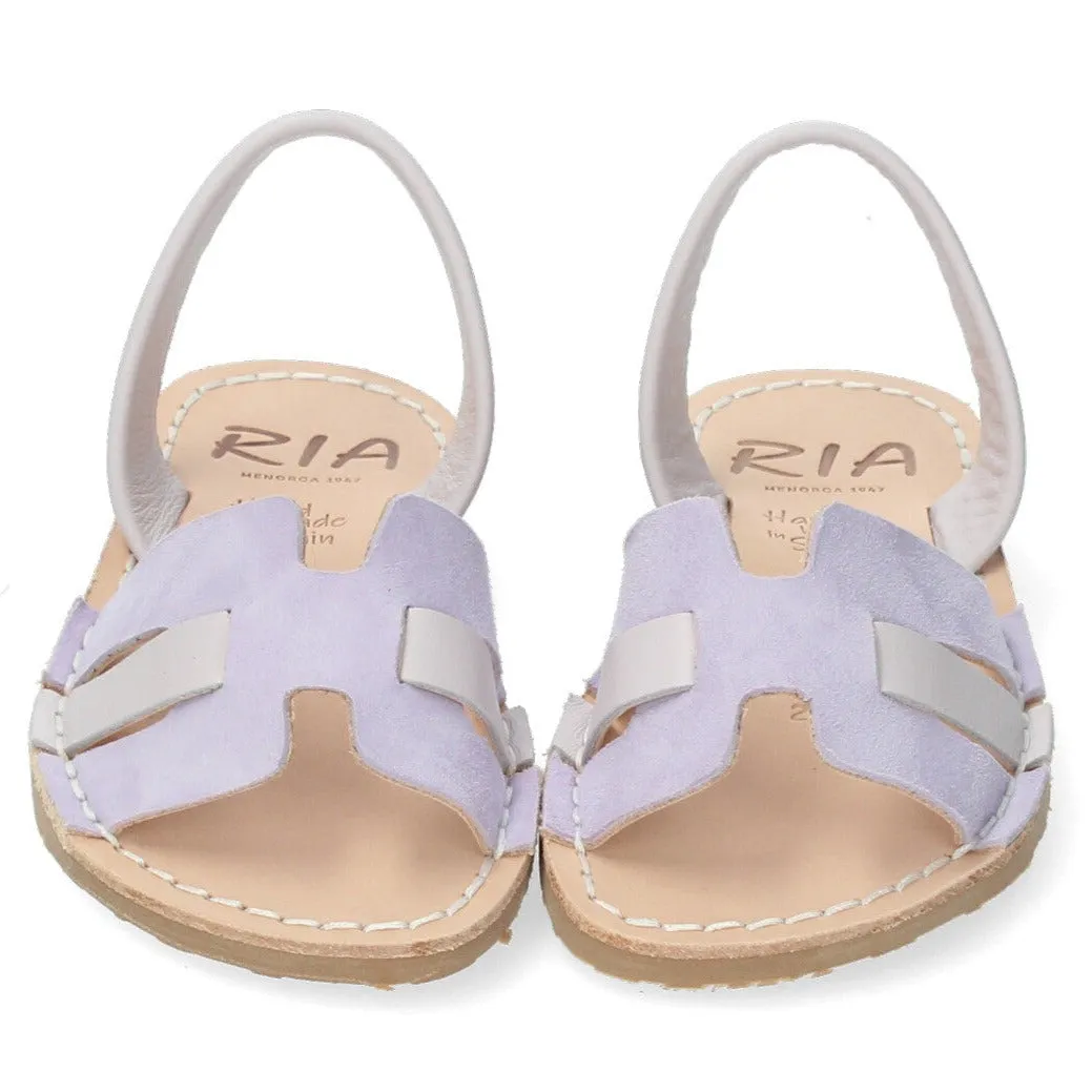 RIA MENORCA Girl's Classic Menorcan Sandals - Ante Floresta Trail Mood