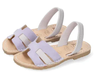 RIA MENORCA Girl's Classic Menorcan Sandals - Ante Floresta Urban Breeze