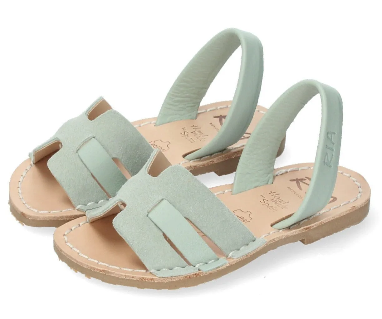 RIA MENORCA Girl's Classic Menorcan Sandals Vacation Mode