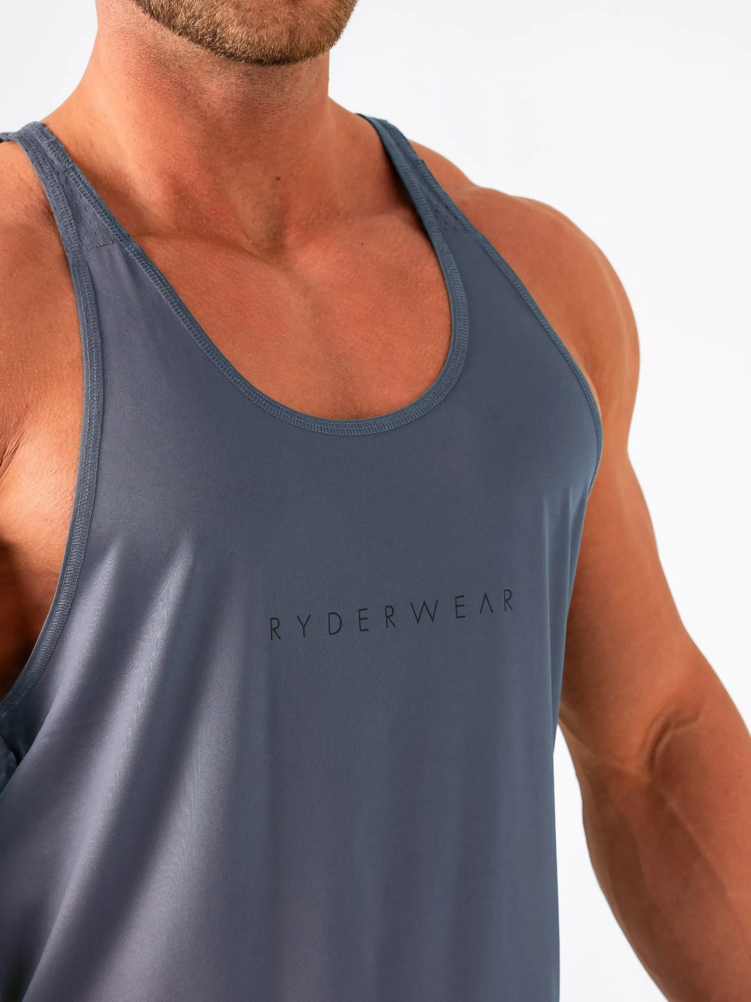 Ryder T-Back - Denim Blue popular trend