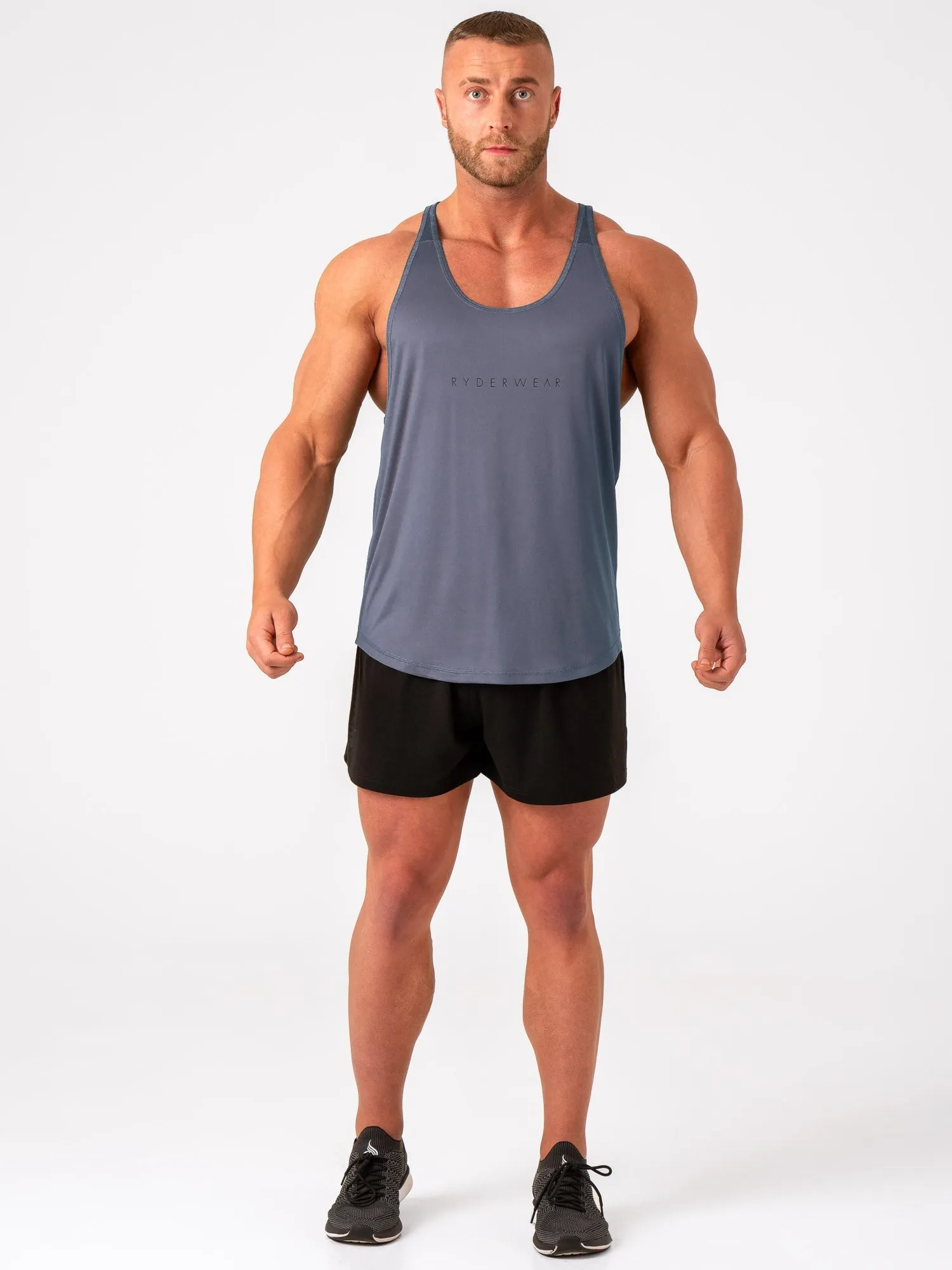 Ryder T-Back - Denim Blue vital energy