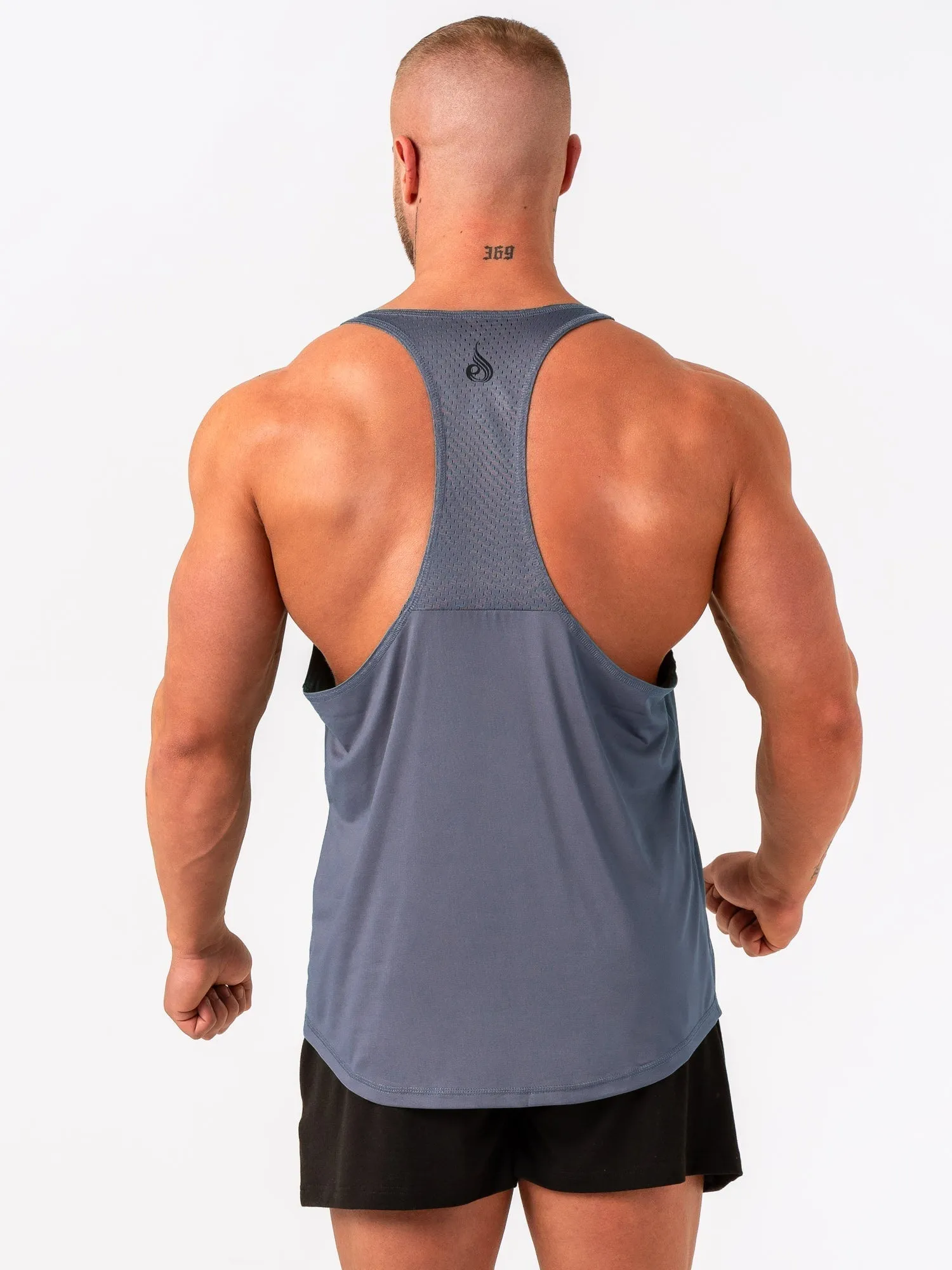 Ryder T-Back - Denim Blue light touch