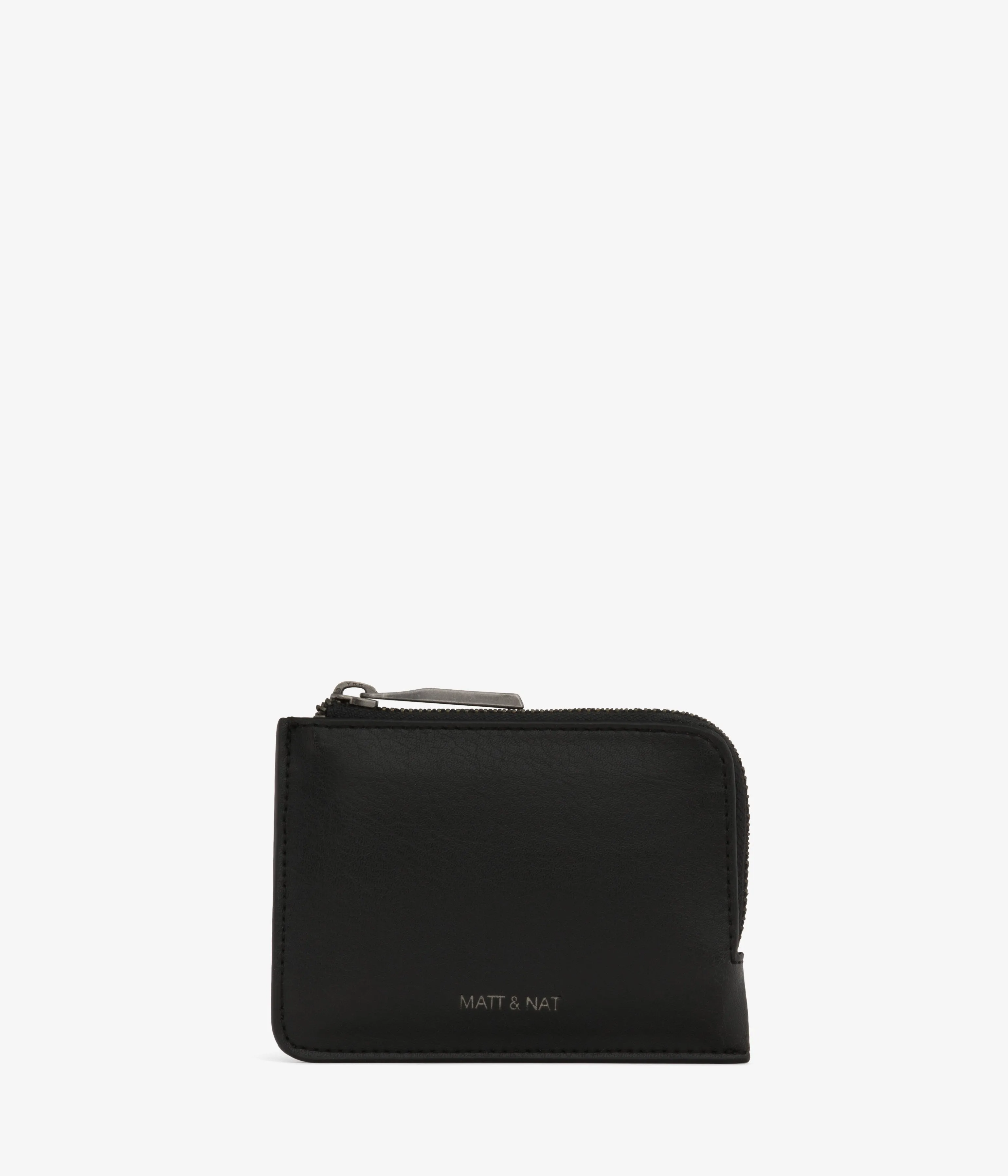 Seva Small Wallet in Black from Matt & Nat express look