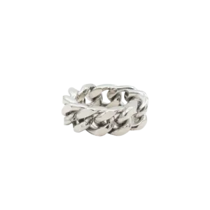 Sign Here Ring (Size 6/7) - Silver nostalgic piece