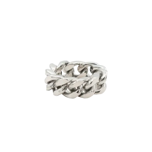 Sign Here Ring (Size 6/7) - Silver nostalgic piece