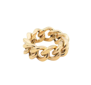 Sign Here Ring (Size 7/8) - Gold summer glow