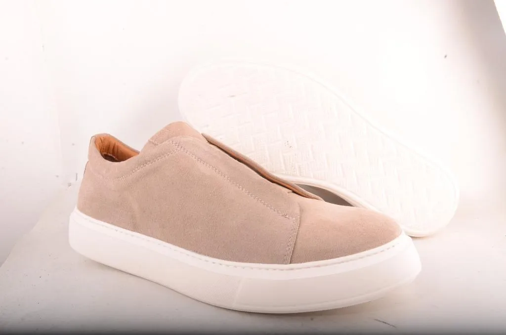 Sigotto Uomo L Brown Suede Slip on Sneaker Casual Mood