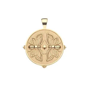 SISTERS Forever JW Original Pendant Coin Gold - 16-18" Classic Rolo Chain Girlfriend Gift