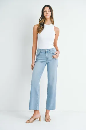 Slim Palazzo with Scissor Cut durable fabric