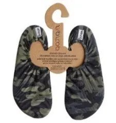 Slipfree Kid's Non Slip Shoes - Army Jr. Pure Walk