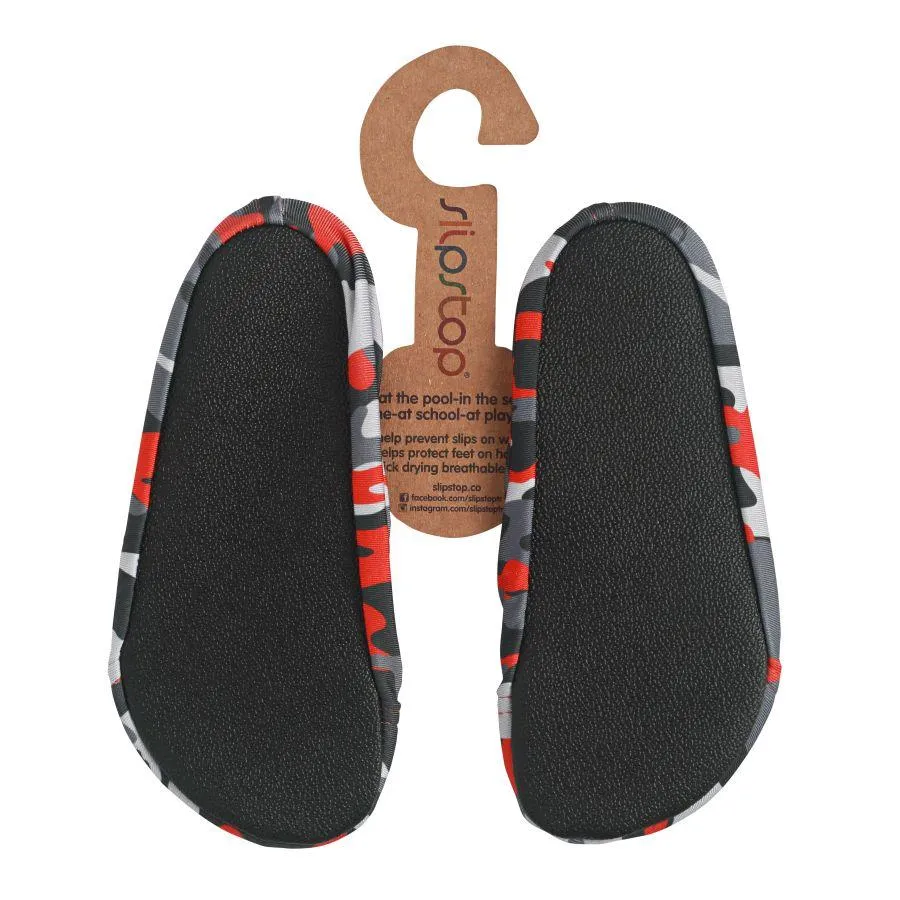 Slipfree Kid's Non Slip Shoes - Desert Camo move style