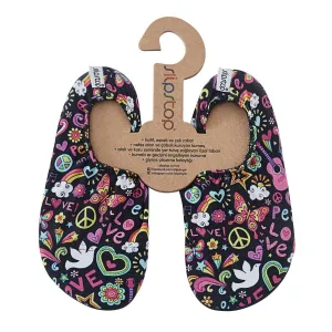 Slipfree Kid's Non Slip Shoes - Peace Jr. Flow Fit