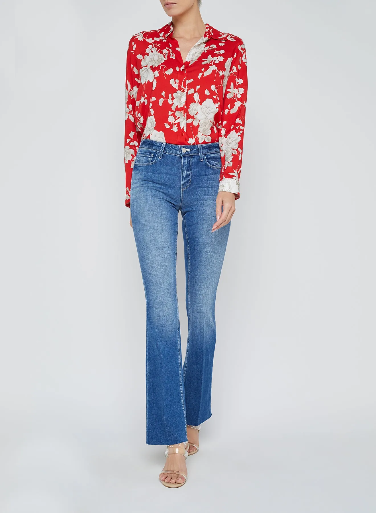 Sneeki Low Rise Sneaker Straight Jeans modern fit