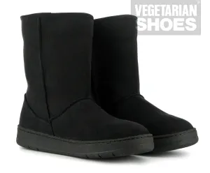 Snugge Boot in Black from Vegetarian Shoes storm safe