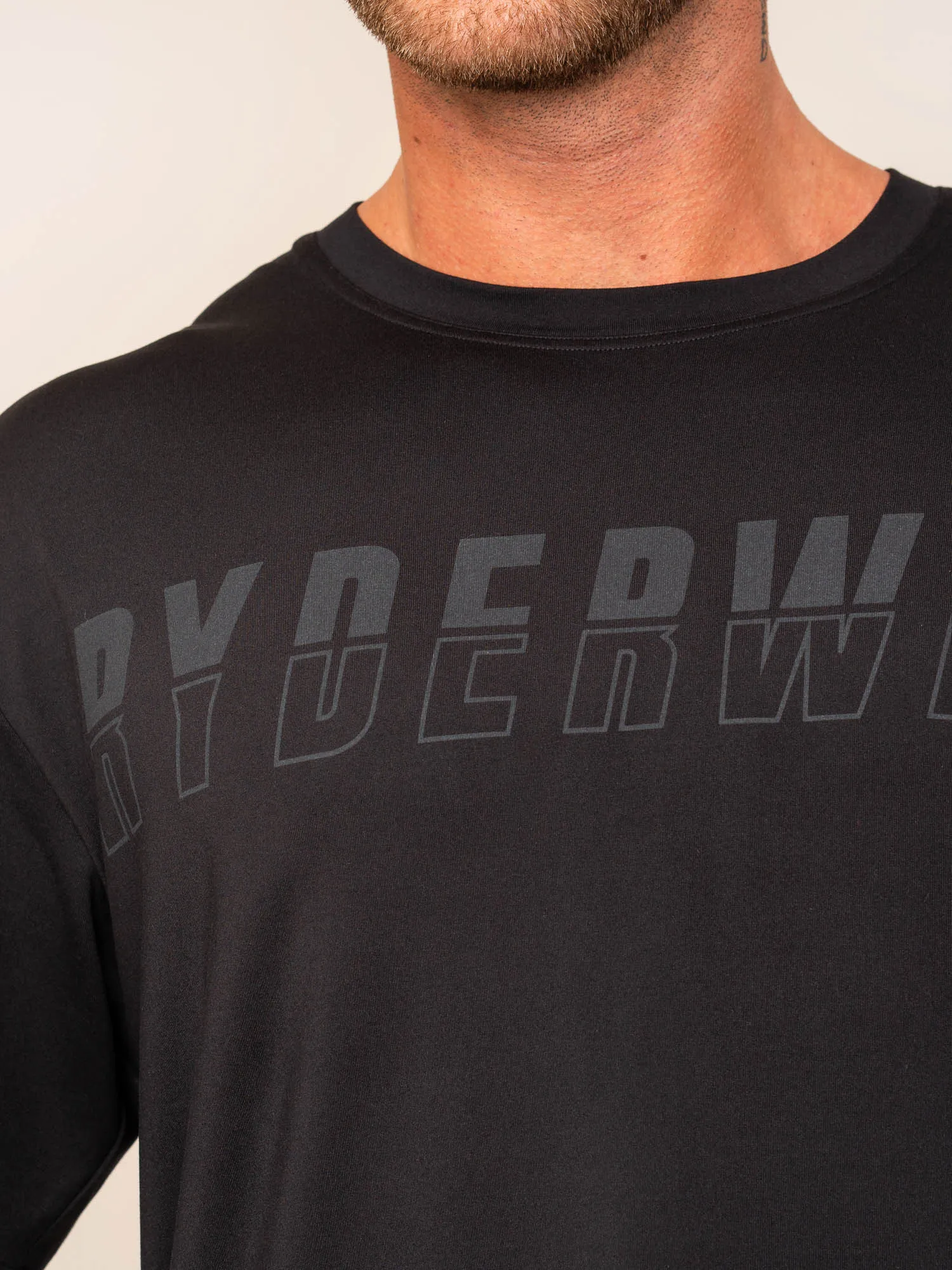 Soft Tech Oversized T-Shirt - Black motivational gear