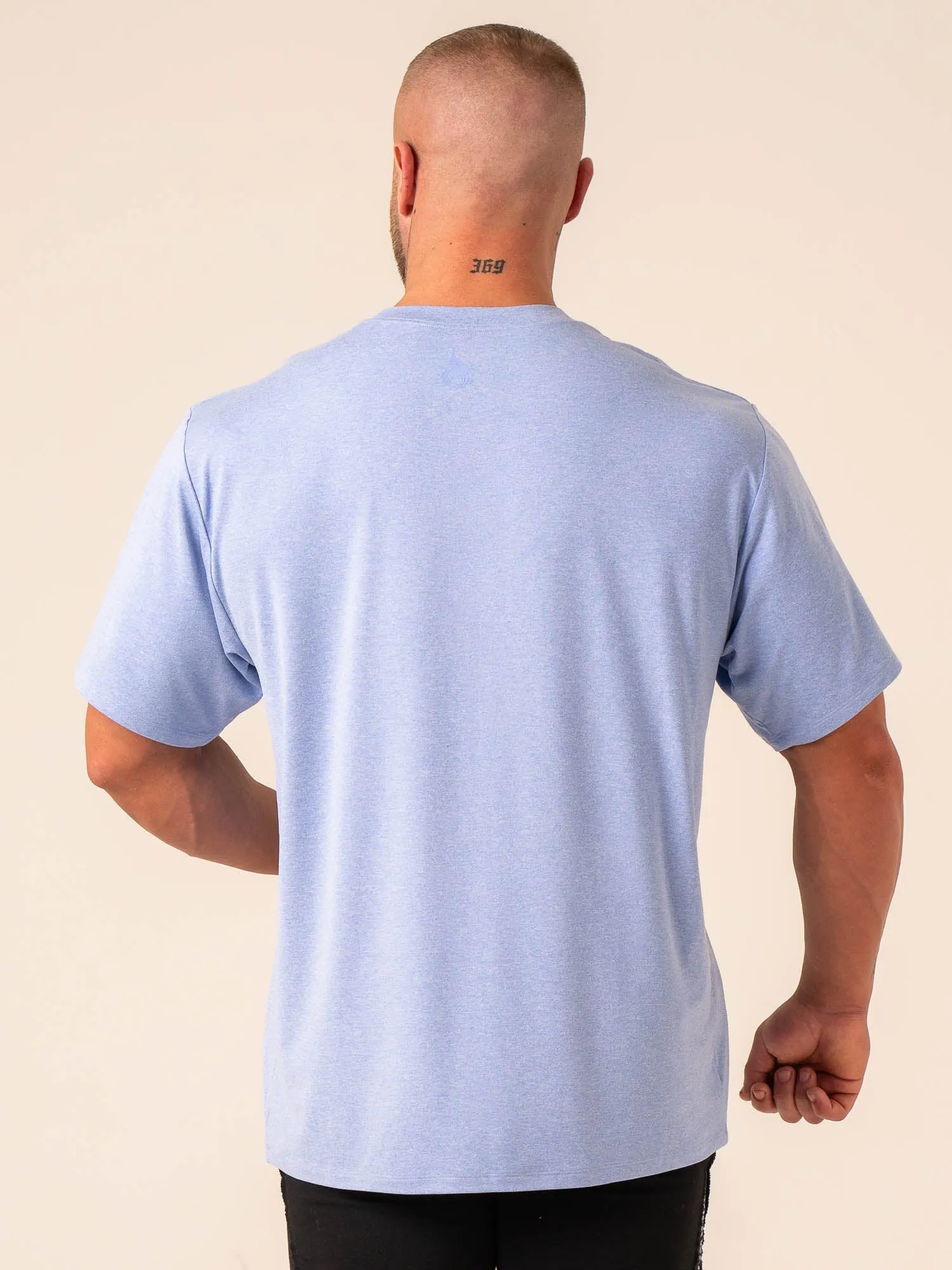 Soft Tech Oversized T-Shirt - Blue Marl active gear