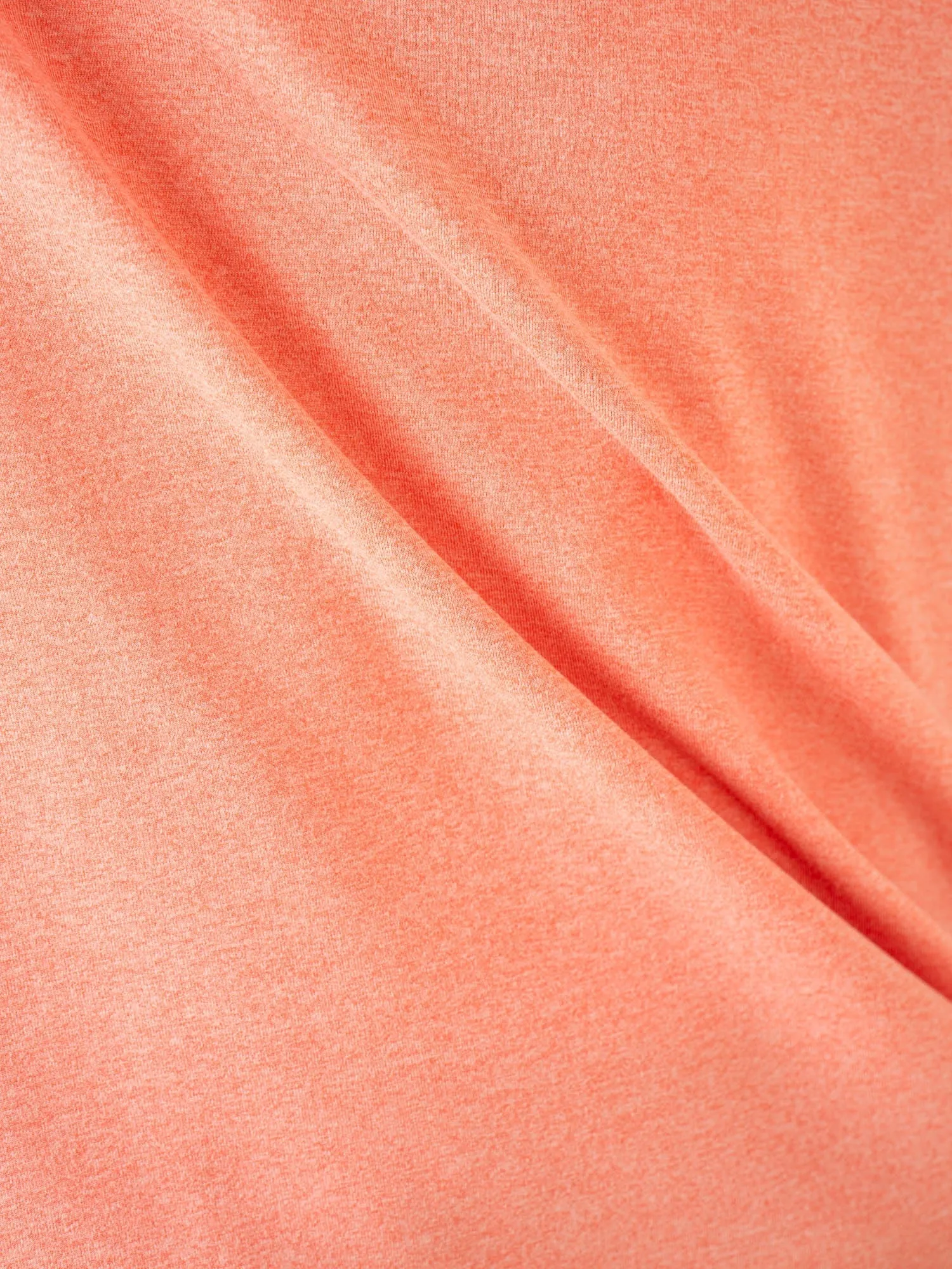Soft Tech T-Shirt - Coral Marl colorful print