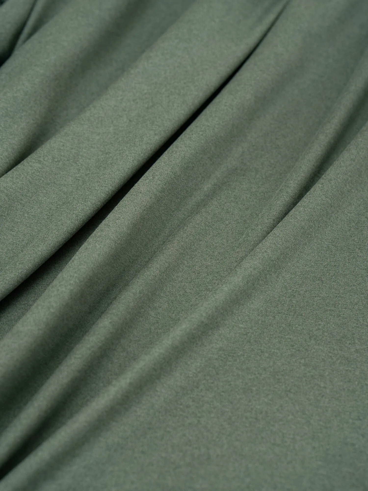 Soft Tech T-Shirt - Fern Green Marl minimal design