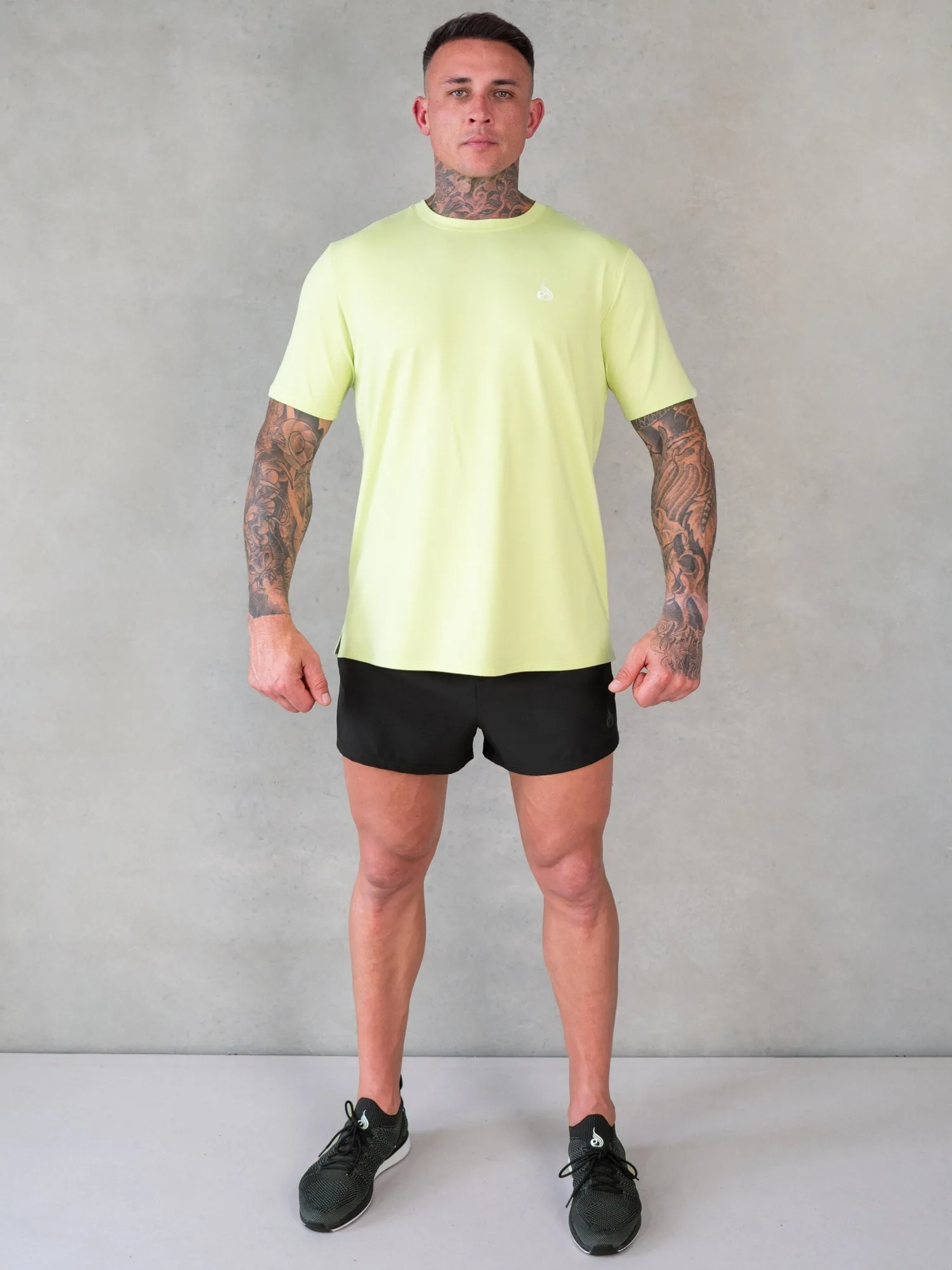 Soft Tech T-Shirt - Lime Marl everyday fun