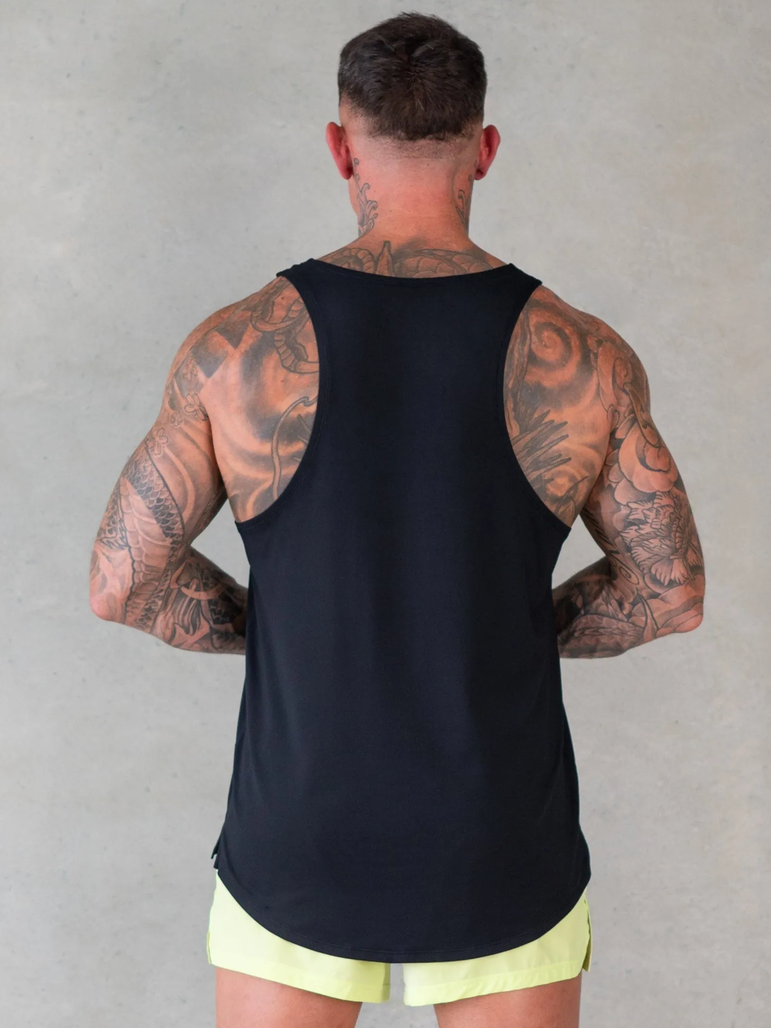Soft Tech Tank - Black sunny vitality