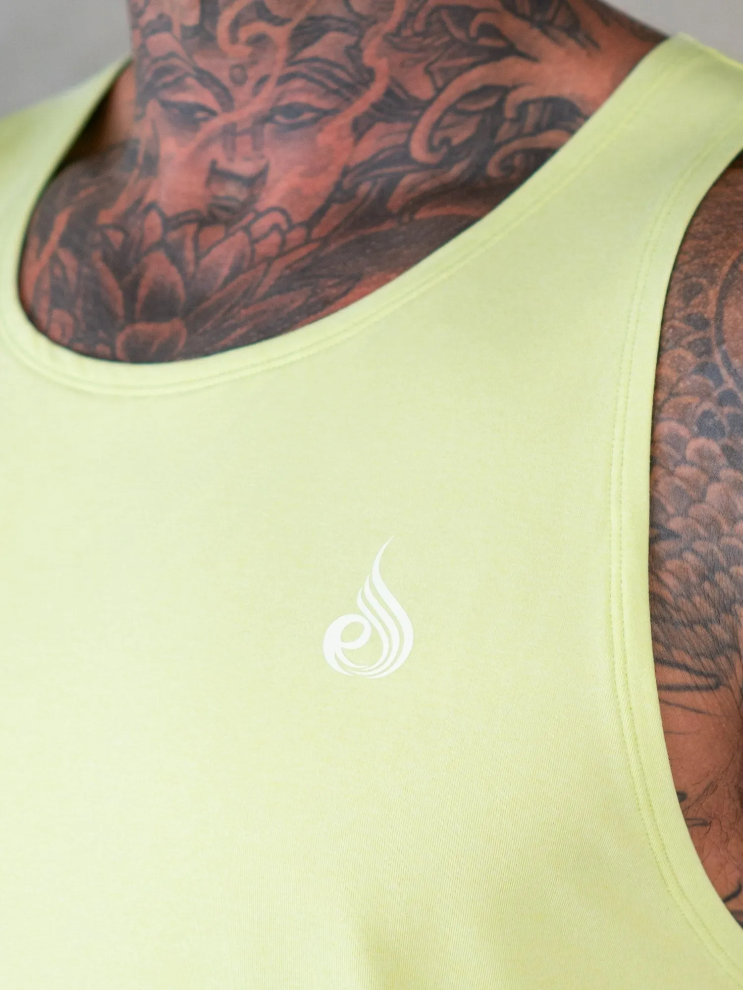 Soft Tech Tank - Lime Marl multi style
