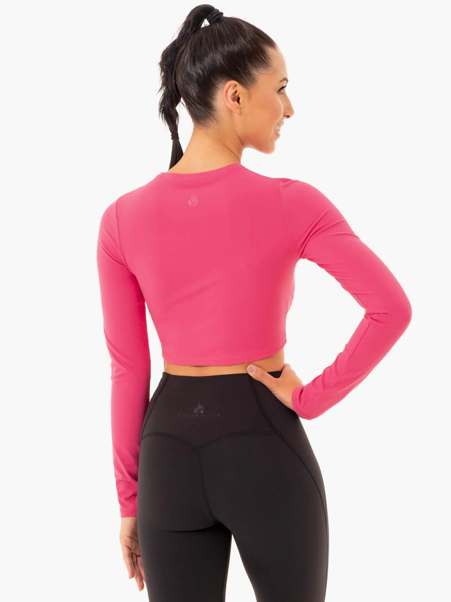 Sola Long Sleeve Top - Pink warm companion